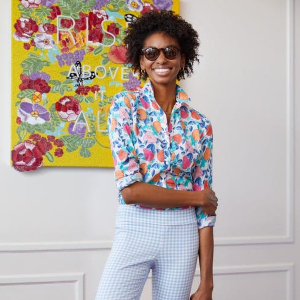 J.McLaughlin Lois Shirt in Callery